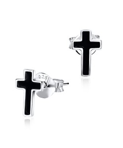 Stud Earring Crucifix Shape ST-163